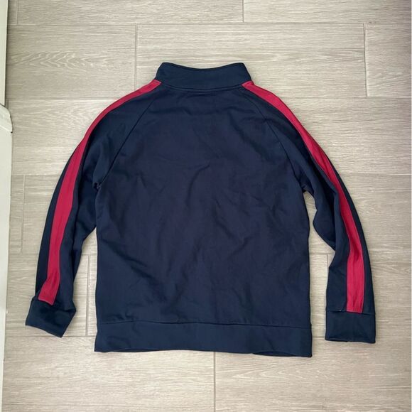 FC Barcelona FCB Men’s Full Zip Sweatshirt Navy Blue Red Size L - Picture 6 of 6